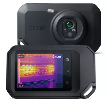 Termocamera FLIR C8, sensore termico 320×240 px, touchscreen LCD 3,5