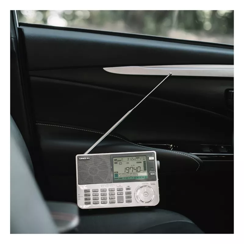 Radio portatile Sangean ATS-909 X2 — bianca — sintonizzatore digitale AM FM SW