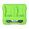 Caricabatterie GreenWorks G24X2UC2 Doppio slot 24V Li-Ion, 4A, 2 celle, ricarica rapida