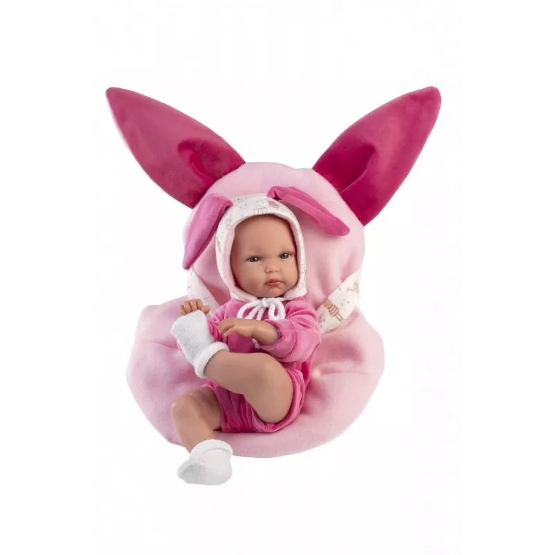 Bambola neonato Llorens 35 cm in vinile con tratti realistici e corpo morbido