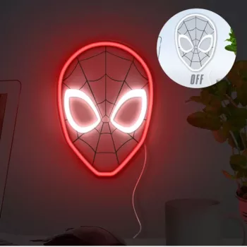 Luce neon LED da parete Paladone Spiderman