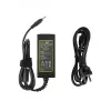 Alimentatore Green Cell AD76P 45W per laptop Lenovo, 20V 2,25A, da CA a CC, ingresso 100–240V, nero