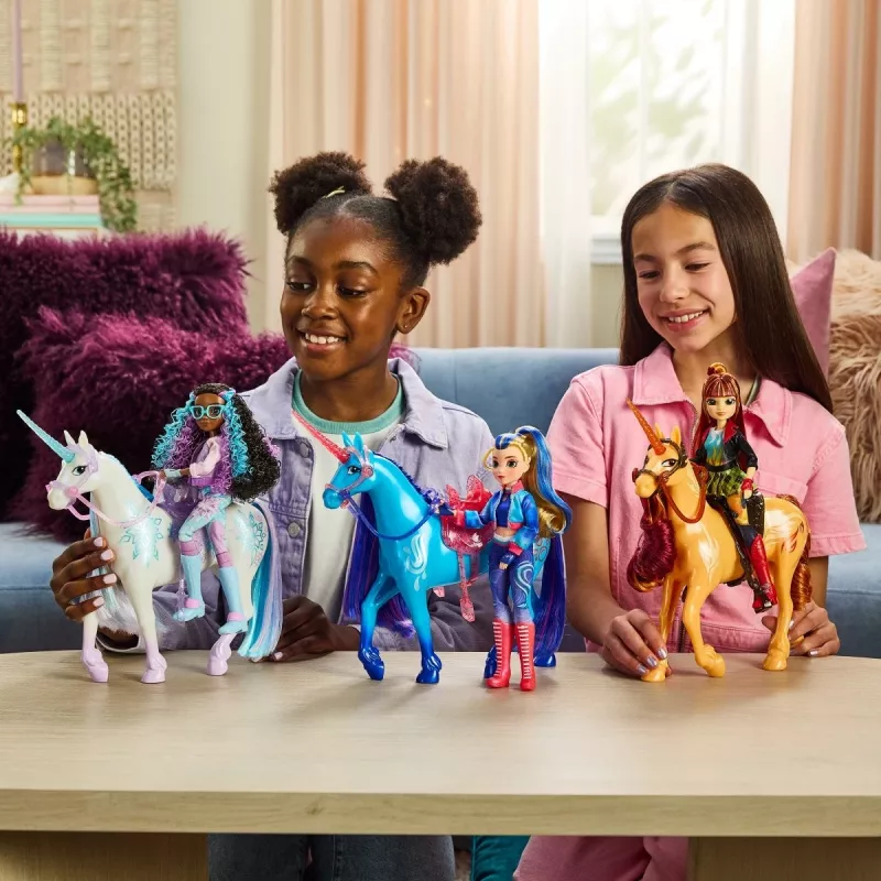 Spinmaster Unicorn Academy Fashion Isabel bambola 6072647 — bambola moda della serie Unicorn Academy