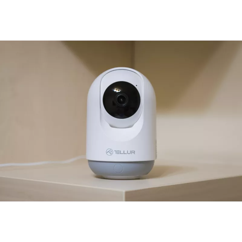 Telecamera di sorveglianza Tellur TLL331391 3MP UltraHD PTZ bianca