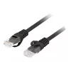 Cavo di rete LANBERG Cat6 U/UTP PCU6-10CU-0500-BK, RJ-45 su RJ-45, 5 m, nero