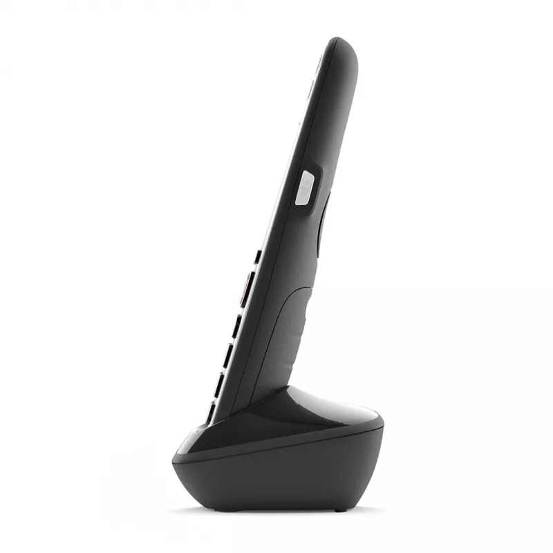 Telefono analogico/DECT Gigaset E720HX con identificazione del chiamante nero