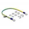 Cavo di messa a terra DeLOCK 66866 30 cm blu giallo