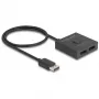 Delock - Ripartitore/commutatore video - 8K, bidirezionale - 2 x DisplayPort - desktop (18906)