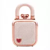 Altoparlante mono portatile Divoom LoveLock rosa