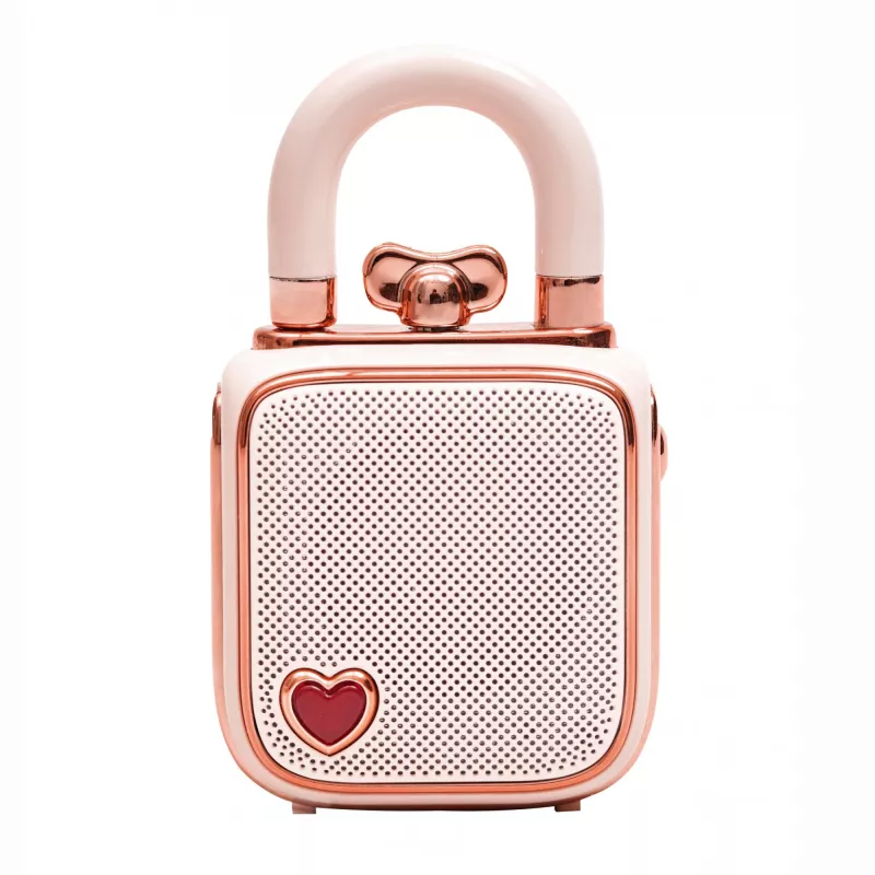 Altoparlante mono portatile Divoom LoveLock rosa