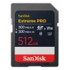 SanDisk Extreme Pro - scheda di memoria flash - 512 GB - Video Class V90 / UHS-II U3 / Class10 - SDXC UHS-II