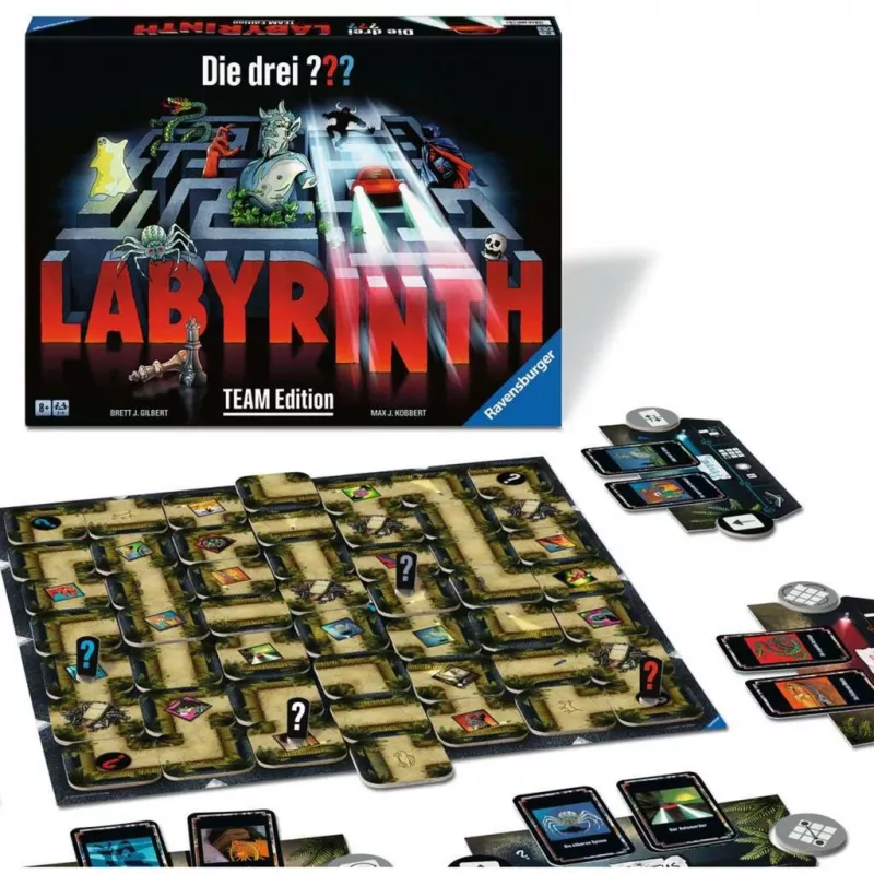 Die drei Labyrinth - Team Edition, gioco da tavolo