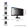 Qoltec 51054 filtro privacy 48,3 cm (19) laptop