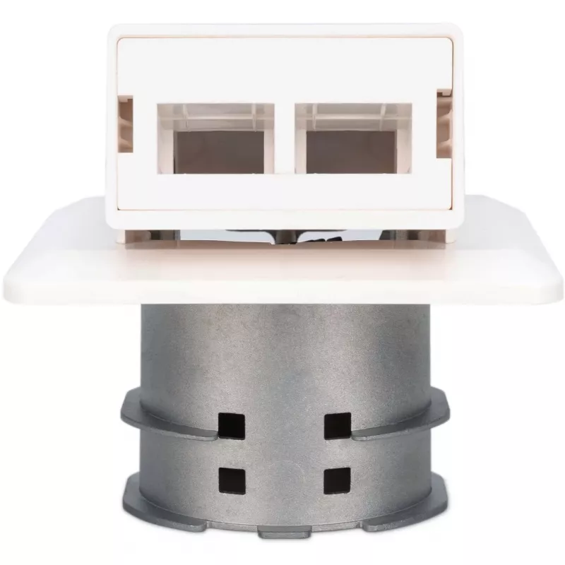 Presa a muro in fibra ottica FTTH da incasso Digitus DN-93201 adattatore SC/LC 86x30x86mm