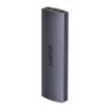 Case per SSD M.2 Unitek uDrive grigio — M.2 (2230/2242/2260/2280), NVMe/SATA III, USB-C 10 Gbit/s, alluminio
