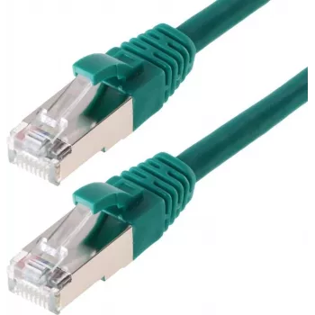 Cavo di rete Helos CAT5e SF/UTP 1 m verde
