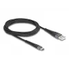Cavo USB DELOCK USB 2.0 2 m USB A USB C nero 81122