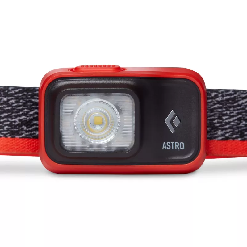 Torcia frontale Astro 300, luce LED arancione
