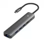 Adattatore USB Type-C - HDMI, LAN, 3x USB 3.0 Type-A, USB Type-C PD100W