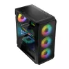 Case LOGIC CONCEPT Portos ARGB ATX Mid-Tower, nero