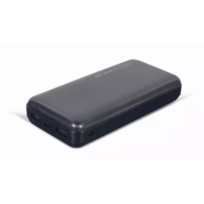 Gembird PB20-02 powerbank litio-polimero (LiPo) 20000 mAh nero