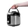 Cuociriso GASTROBACK Rice Control Low Carb & Steam, 3 L, 450 W, nero/acciaio inox