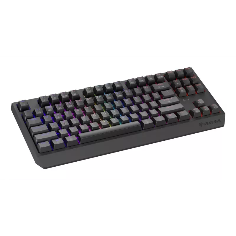 Tastiera GENESIS Thor 230 TKL gaming USB + RF wireless + Bluetooth QWERTY inglese USA nero