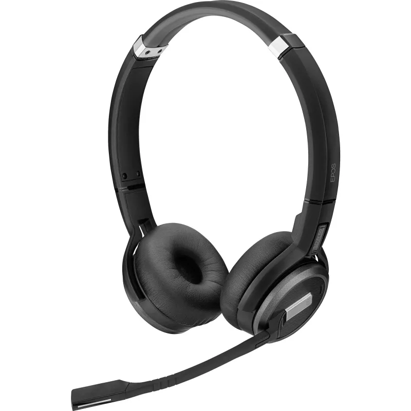 EPOS IMPACT SDW 5066T - sistema headset - on-ear - DECT - wireless, cablato - nero - certificato per Microsoft Teams, ottimizzato per UC (1001039)