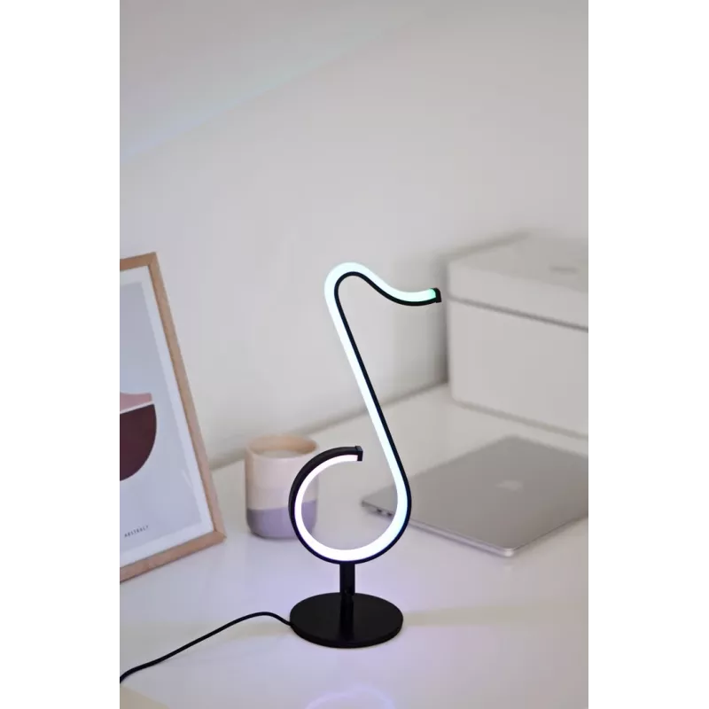 Lampada decorativa musicale LED Activejet MELODY RGB con telecomando e app, Bluetooth