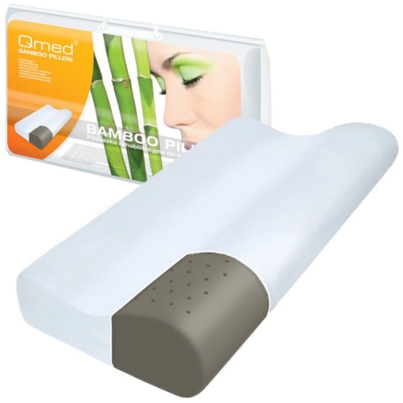 Cuscino ortopedico MDH MDQ001109 rivestimento in bambù, supporto regolabile