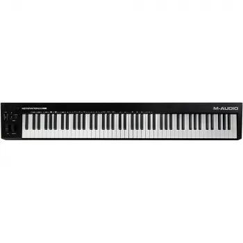 M-AUDIO Keystation 88 MK3 Tastiera MIDI 88 tasti USB nero, bianco