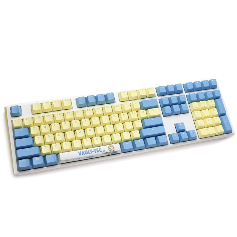Tastiera gaming Ducky x Fallout Vault-Tec Limited Edition One 3 + tappetino mouse - MX-Silent-Red (US)
