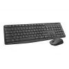 Set tastiera e mouse wireless Logitech MK235