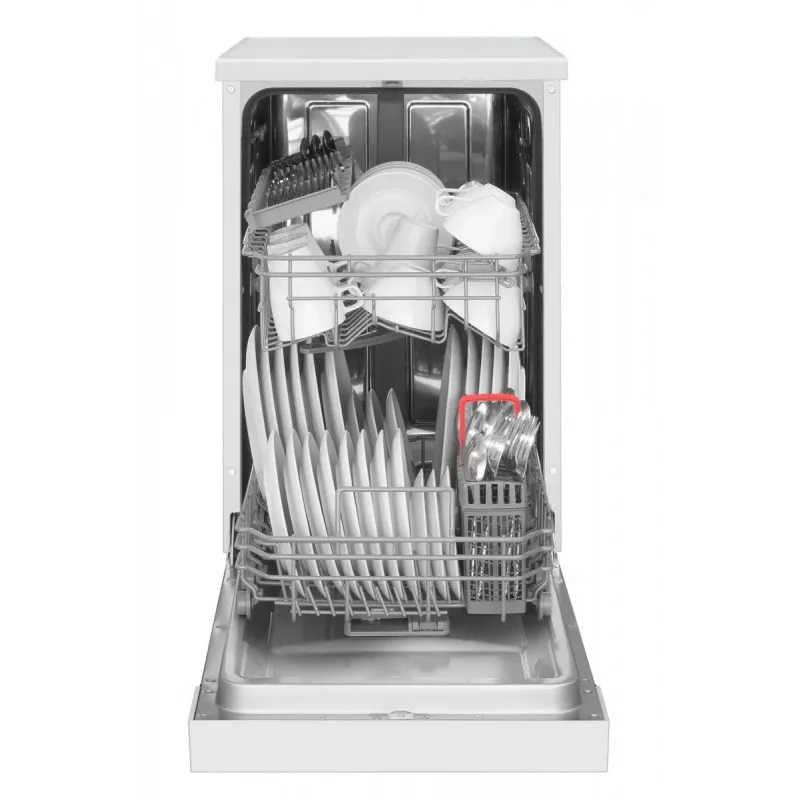 Amica DFM41E6qWMG lavastoviglie a libera installazione, 10 coperti, 6 programmi, 49 dB, classe energetica E, bianca