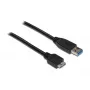 Cavo di collegamento USB 3.0 connettore A maschio su connettore Micro B maschio, nero, 0,2 m, Good Connections® (2710-MB002)