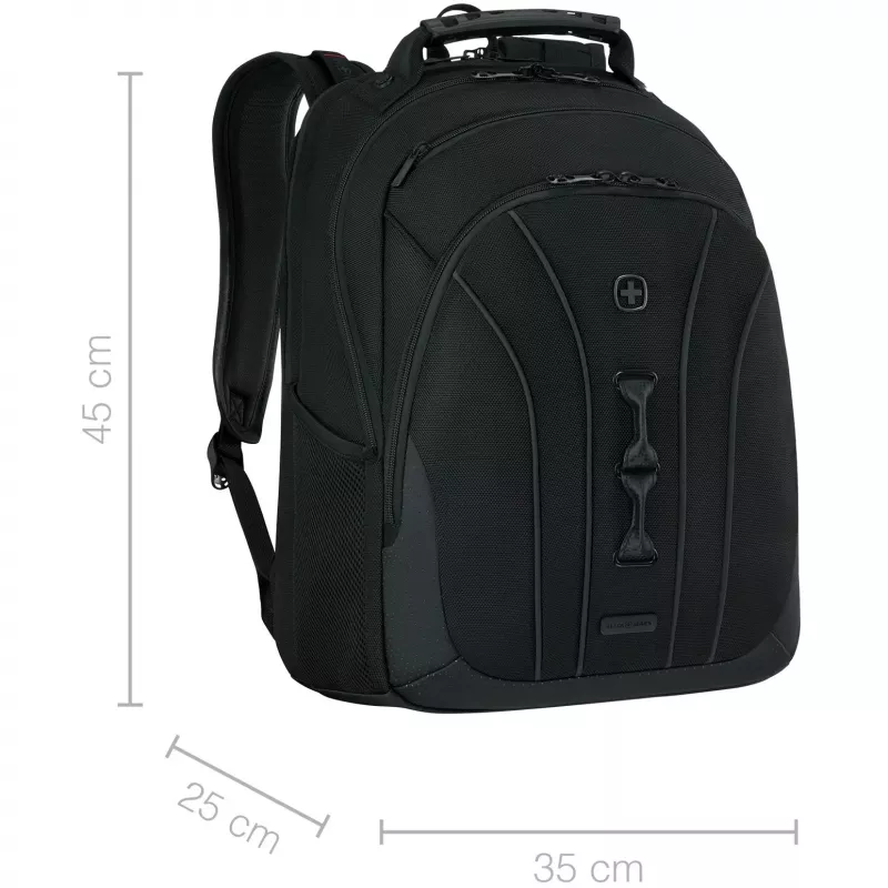 Wenger Borsa per laptop Legacy Serie nera per 16 pollici (adatta fino a 40,6 cm) 653629