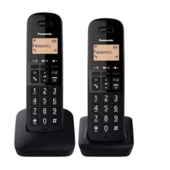 Telefono KX-TGB612 Dect Duo nero Panasonic Kx-tgb 612