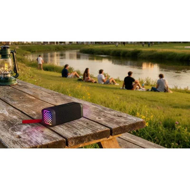 Sistema di altoparlanti portatile 2.1 Philips TAS2000B/00 nero, 10 W RMS, driver da 4,8 cm, Bluetooth, IPX5