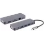 shiverpeaks ®-BASIC-S--USB-DOCK--stazione di docking multiport USB-C, 11in1, HDMI, VGA, PD, hub, SD, LAN, AUX (BS14-05028)