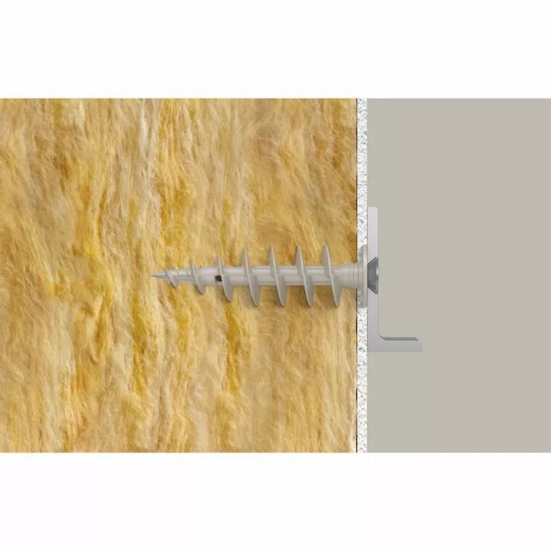 Tassello a vite Fischer 570349 FID II Plus 80mm bianco 25 pezzi