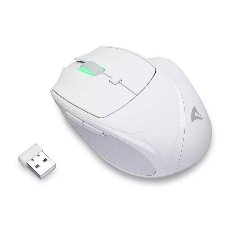 Sharkoon OfficePal M25W mouse da ufficio wireless, per destrorsi, 4000 DPI
