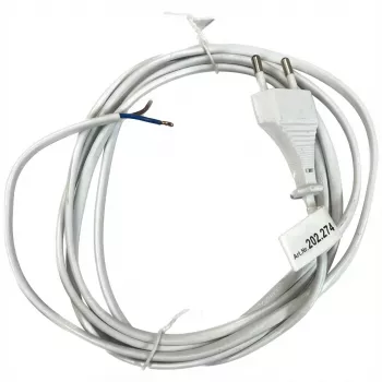 Cavo di alimentazione Bachmann 202.274 bianco 2 m
