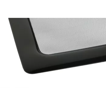 Filtro antipolvere DEMCiflex Standard per 2 ventole da 40 mm, nero, 130,7×60 mm