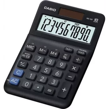 Calcolatrice basic Casio MS-10F desktop 10 cifre nera