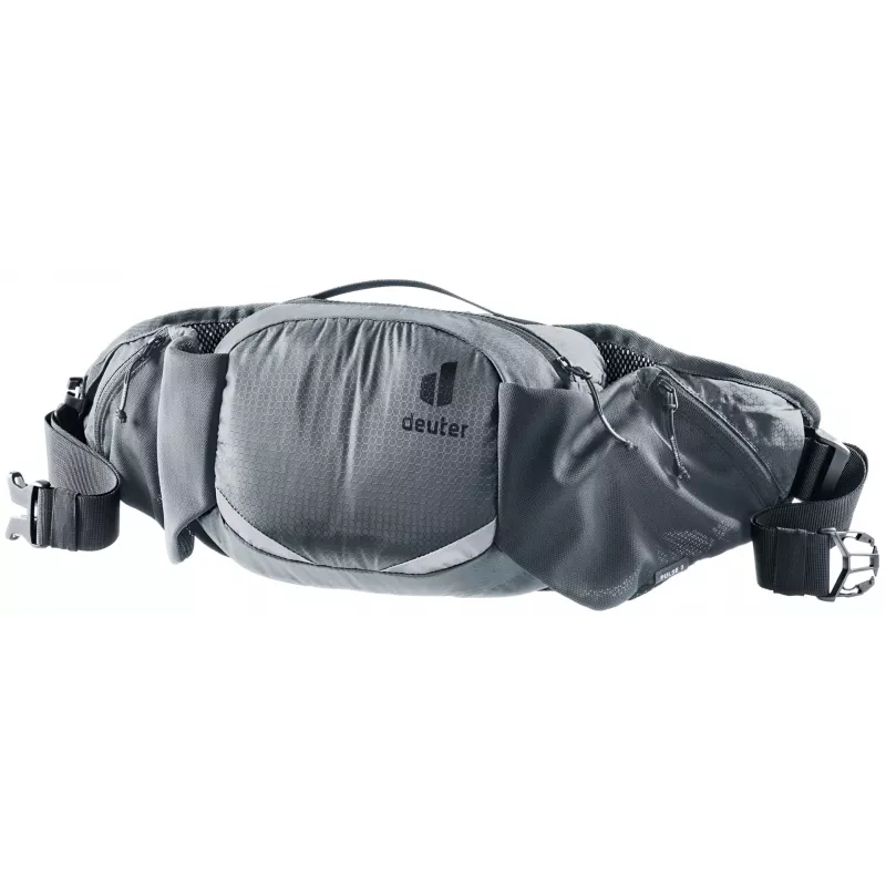 Marsupio DEUTER Pulse 3 compatibile con reni, cintura regolabile, 3 L, grafite, 330 g