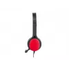 Cuffie con microfono Ugo USL-1222 rosso