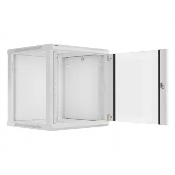 Armadio di installazione a parete Lanberg 19'' 12U 600x600mm grigio (porta in vetro)