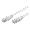 Wentronic Goobay cavo patch CAT 5e, U/UTP, Bianco, 3 m - miscela di rame CCA (68506)