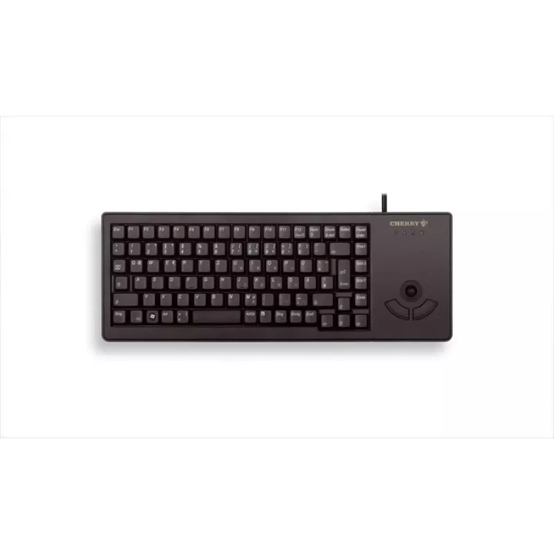 CHERRY XS Tastiera trackball universale USB QWERTY US inglese nero