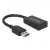 Cavo USB DeLOCK 65698 USB 3.2 Gen 2 0,15 m USB A USB C nero